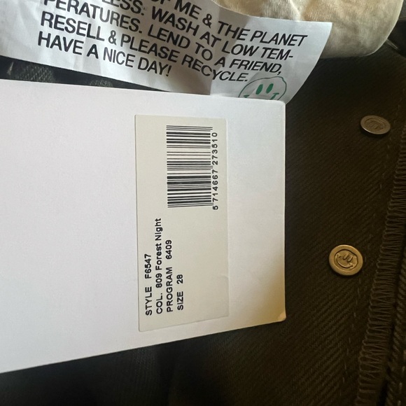 GANNI Overdyed Denim Figni - Picture 7 of 11